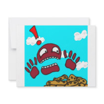 Cookie Monster invitations