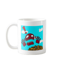 Cookie Monster mugs by BurchellDesign Cookie Monster mugs