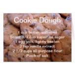 Cookie Recipe Card cards