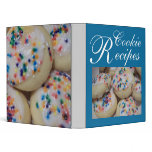 Cookie Recipes Vinyl Binder