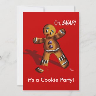 Cookie Swap Christmas Party Invitation invitation