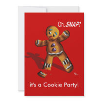 Cookie Swap Christmas Party Invitation