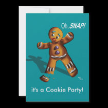 Cookie Swap Christmas Party Invitation invitations
