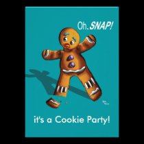 Cookie Swap Christmas Party Invitation invitations