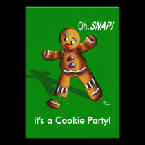 Cookie Swap Christmas Party Invitation invitations