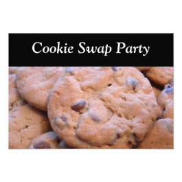 Cookie Swap Party Custom Announcement