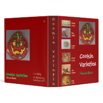 Cookie Varieties binders by livart Cookie Varieties binders
