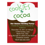 Cookies and Cocoa Holiday Party Invitation