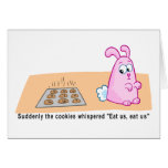 Cookies and Pink Bunny cards