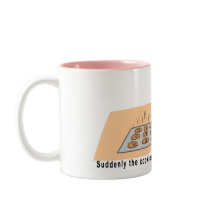 Cookies and Pink Bunny drinking mug by Onno_Animation Cookies and Pink Bunny drinking mug