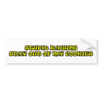 COOKIES BUMPER STICKERS