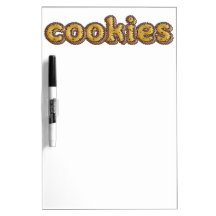 COOKIES! Dry-Erase WHITEBOARD