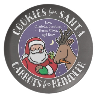 Cookies For Santa, Carrots Reindeer, Chalkboard