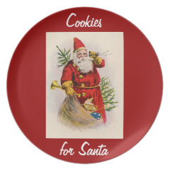 Cookies for Santa Party Plates