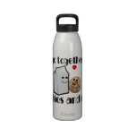 Cookies & Milk Love Reusable Water Bottle