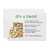 Cookies Party Invitation