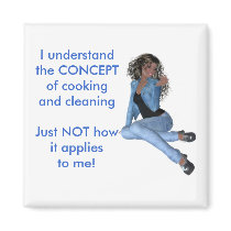 cooking and cleaning??? magnets