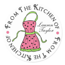 Cooking Apron Baking Stickers