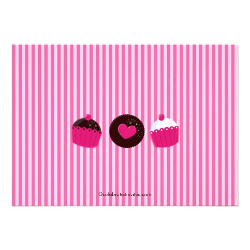 Cooking Baking Birthday Party Invitation