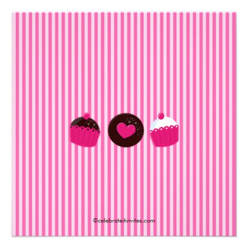 Cooking Baking Birthday Party Invitation