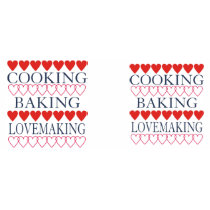 Cooking Baking Lovemaking mugs
