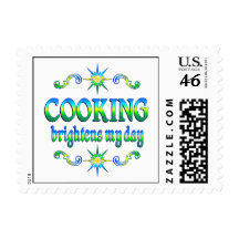 Cooking Brightens Postage Stamps