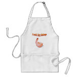 Cooking Cajun Shrimps Apron