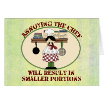 Cooking Chef cards