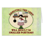 Cooking Chef Card
