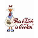Cooking Chick t-shirts by HobbyTees Cooking Chick t-shirts