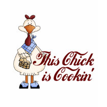 Cooking Chick t-shirts by HobbyTees Cooking Chick t-shirts