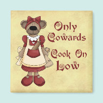 Cooking Cowards magnets