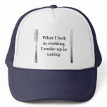 Cooking & Eating trucker hat