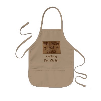 Cooking For Christ Apron by TamsterG