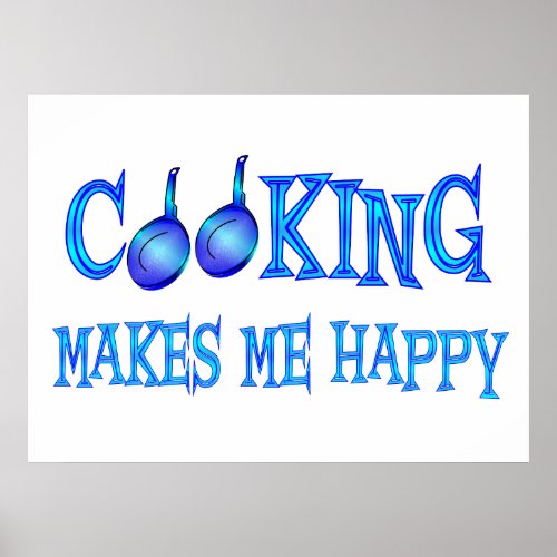 Cooking Happiness print