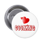 Cooking Hearts Pins