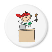 Cooking In The Kitchen Magnet by stick_figures Cooking In The Kitchen Magnet
