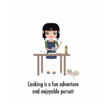 Cooking is a fun adventure t-shirts by alladither Cooking is a fun adventure t-shirts