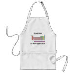 Cooking Is Just Chemistry (Periodic Table) aprons