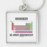 Cooking Is Just Chemistry (Periodic Table) Keychains