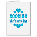 COOKING LOVE GREETING CARD