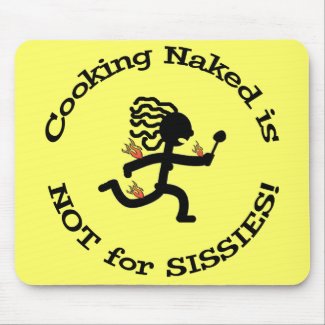 Cooking Naked - Mousepad mousepad