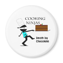 Cooking Ninjas Refrigerator Magnets