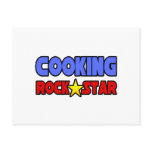 Cooking Rock Star Postcards