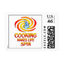 Cooking Spins Postage