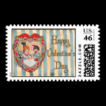 Cooking up Valentine stamps