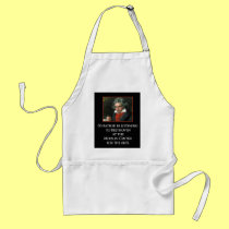 "Cooking with Beethoven" apron aprons
