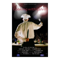 Cooking with Calvin posters