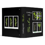 Cooking with Herbs Vinyl Binder