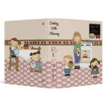 Cooking With Mommy Recipe Notebook binders